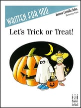 Let's Trick or Treat! piano sheet music cover